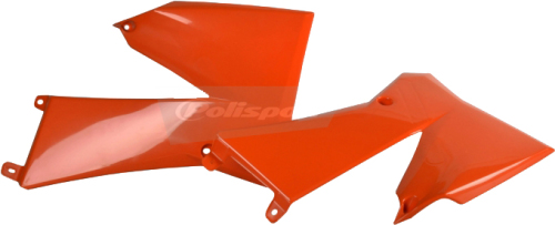 Polisport Radiator Shroud, Orange 8428300001