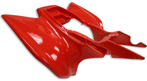 Maier Mfg Rear Fender (Fighting Red) Compatible with 04-05 Honda