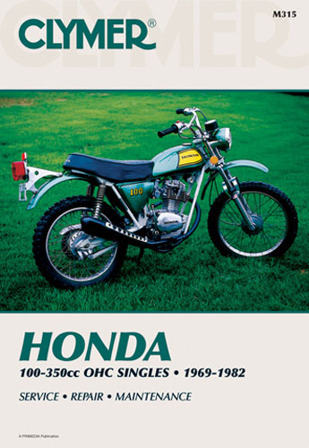 Motorcycle & ATV Manuals & Literature Other Makes 1972 CLYMER HONDA ...