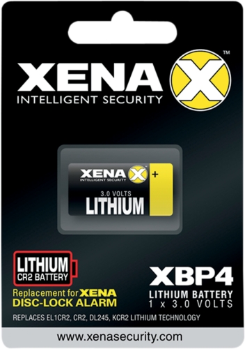 xena disc lock battery